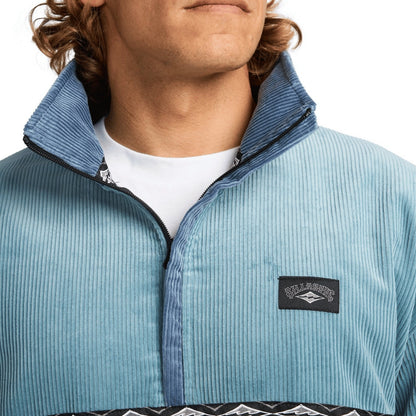Billabong Mens Space Lobster Half Zip Fleece