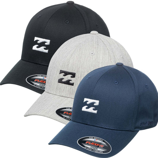 Billabong Mens All Day Flexfit  Baseball Cap