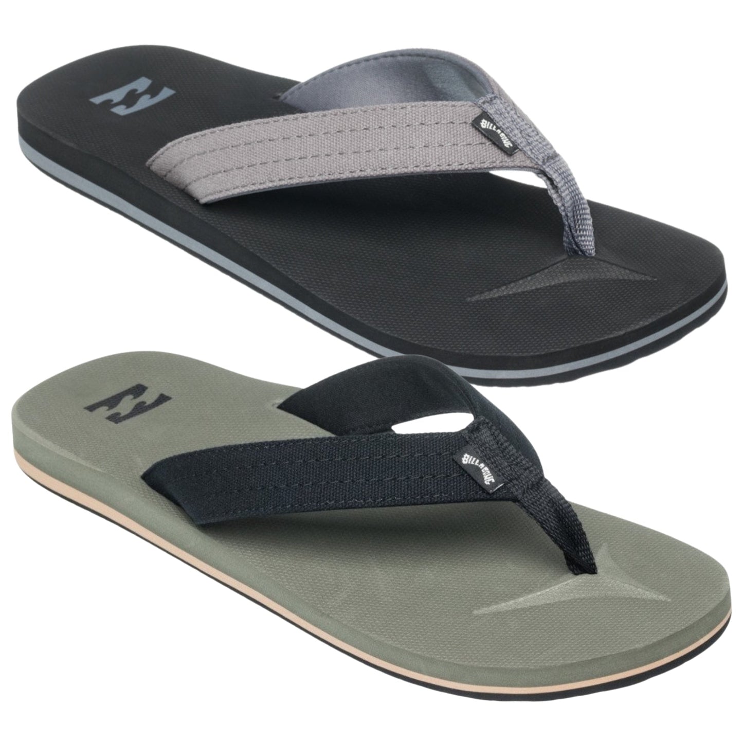 Billabong Mens All Day Canvas  Flip Flops
