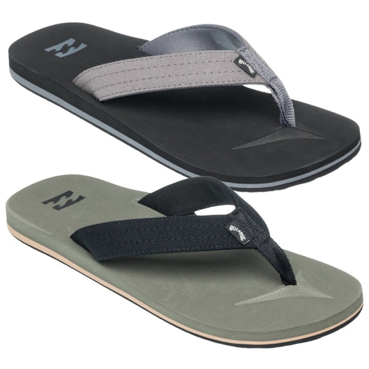Billabong Mens All Day Canvas  Flip Flops
