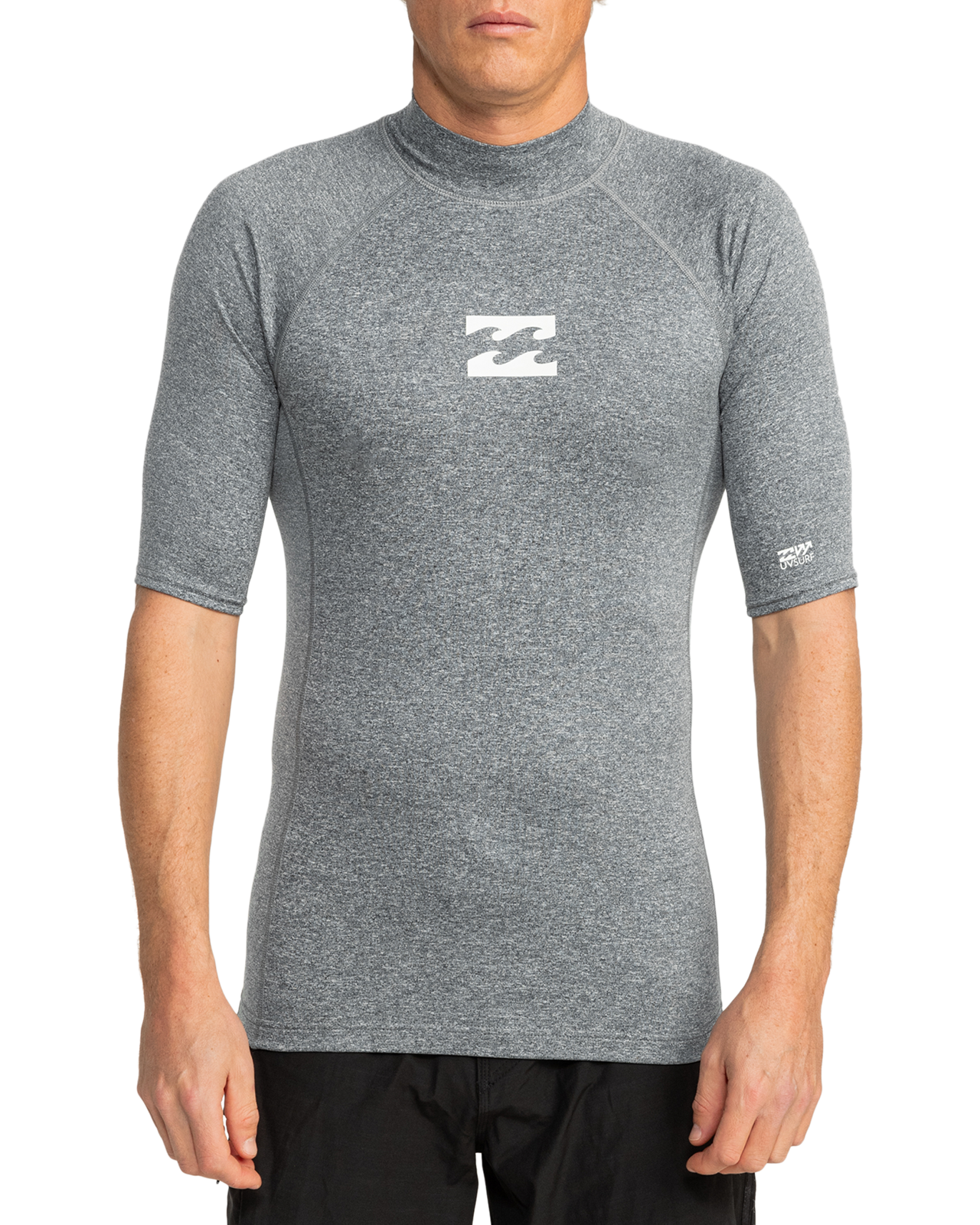 Billabong Mens Waves All Day Short Sleeve Swim Swimming Rash Vest