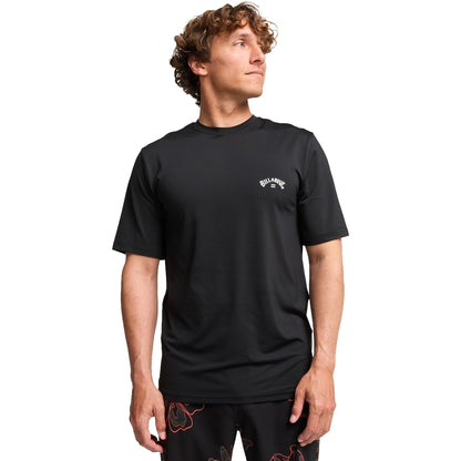 Billabong Mens Arch Wave 50+ UPF Short Sleeve Rash Vest