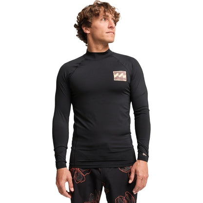 Billabong Mens Re Issue 50+ UPF Long Sleeve Rash Vest