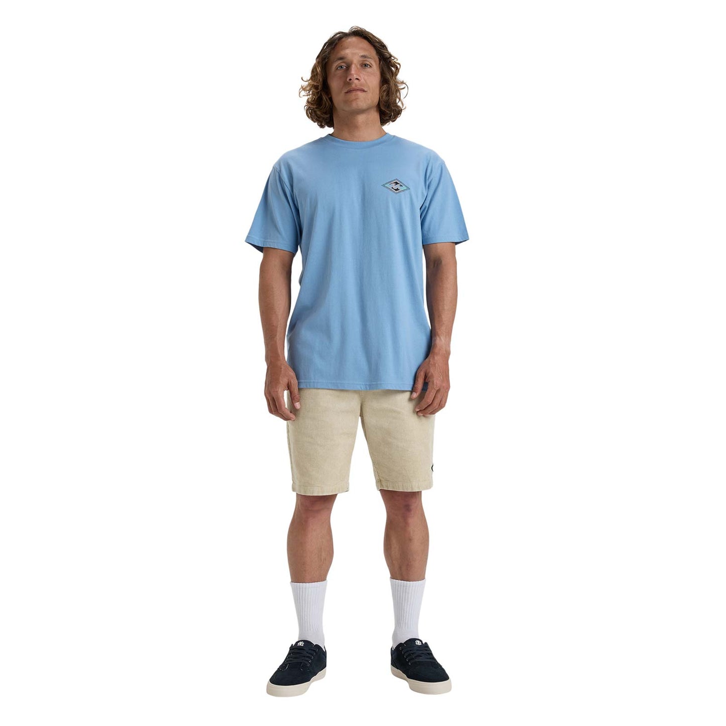 Billabong Mens Crayon Wave Short Sleeve T-Shirt