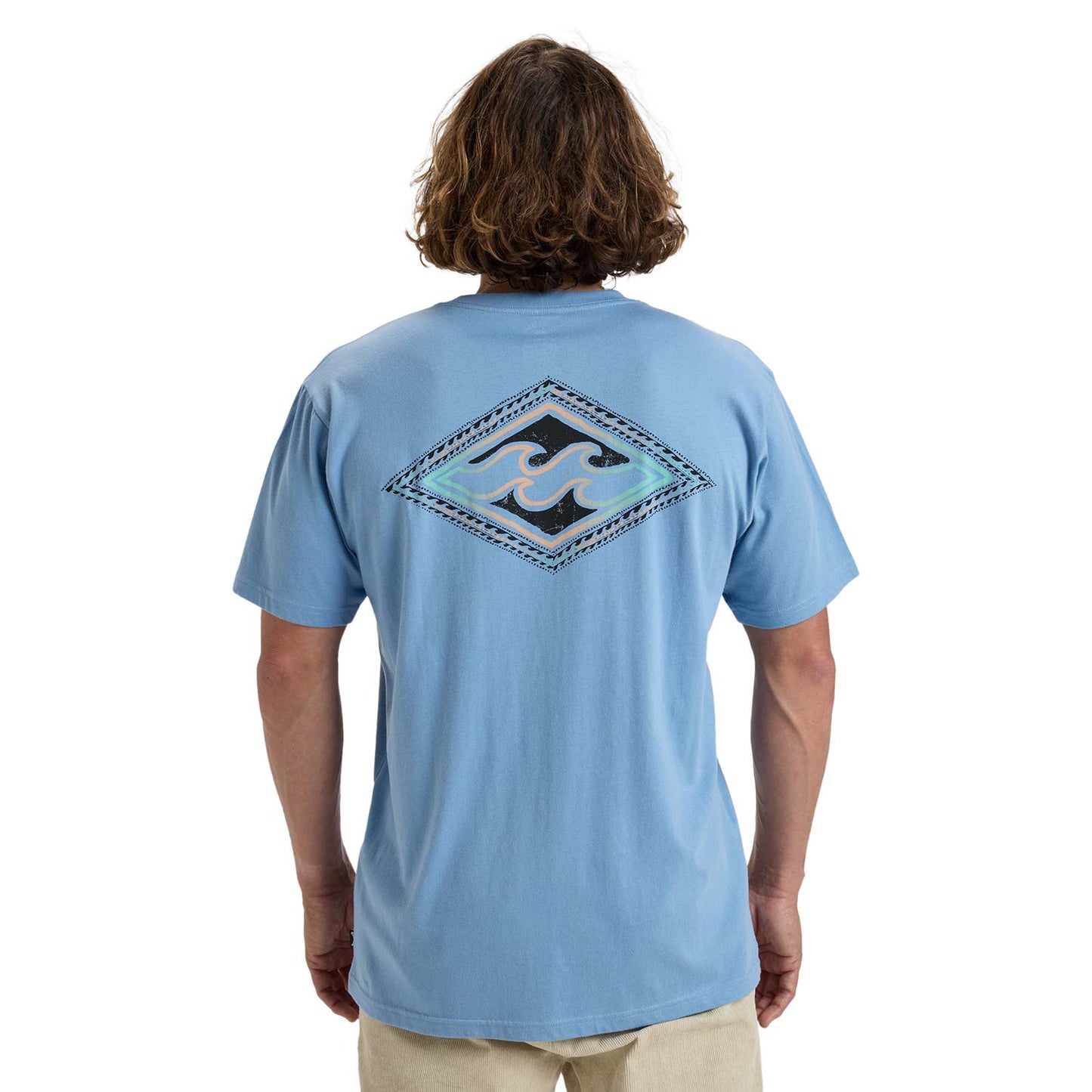 Billabong Mens Crayon Wave Short Sleeve T-Shirt
