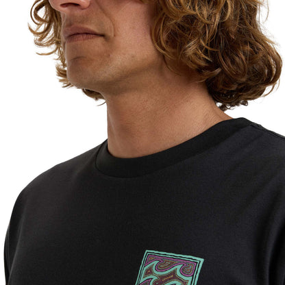 Billabong Mens Crayon Wave Short Sleeve T-Shirt