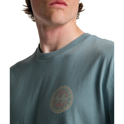 Billabong Mens Crayon Wave Short Sleeve T-Shirt