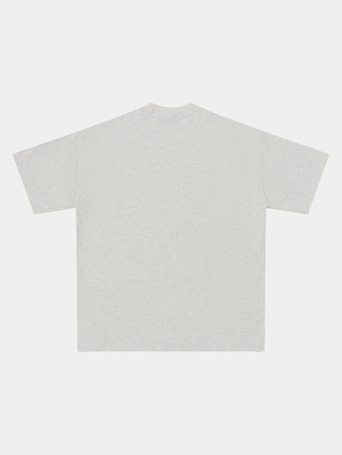 280 GSM LOOSE FIT 'LIGHT FLOWER GRAY' T-SHIRT