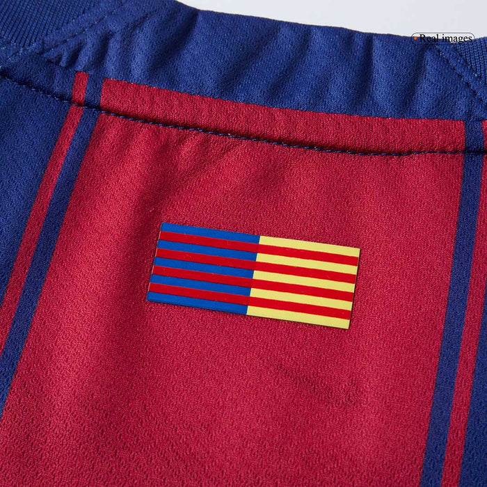 F.DE JONG #21 Barcelona Home Soccer Jersey 2025/26 -UCL