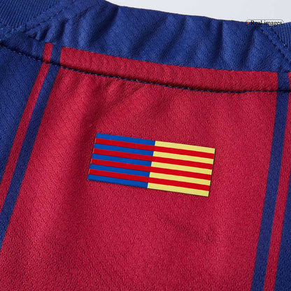 F.DE JONG #21 Barcelona Home Soccer Jersey 2025/26 -UCL