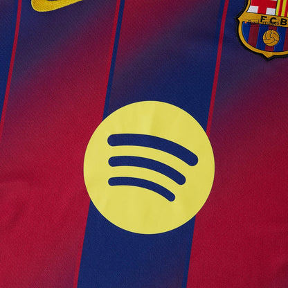 F.DE JONG #21 Barcelona Home Soccer Jersey 2025/26 -UCL
