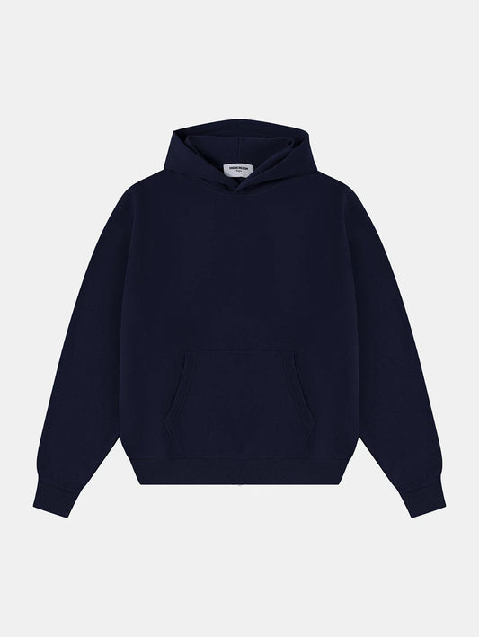 480 GSM TERRY LOOSE FIT 'NAVY BLUE' HOODIE