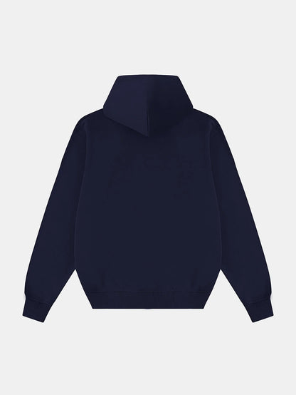 480 GSM TERRY LOOSE FIT 'NAVY BLUE' HOODIE