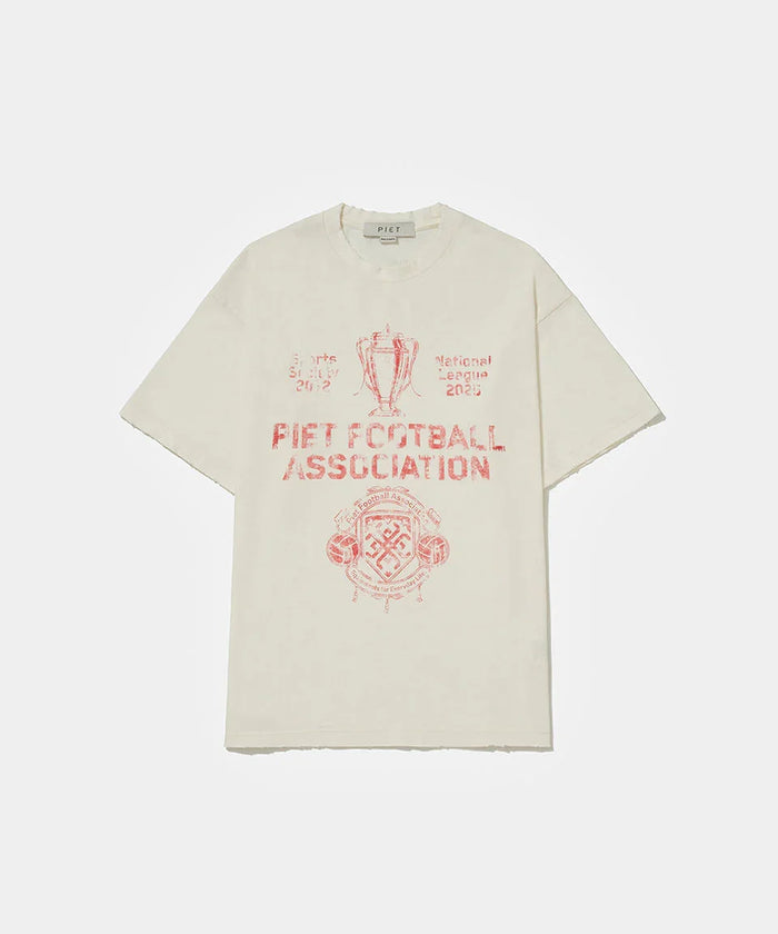 Football Association T-shirt Bone White - Four Street