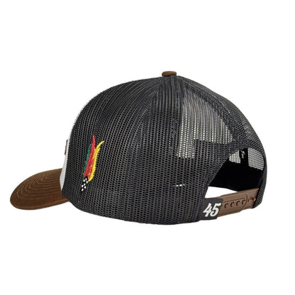 Forty Five "Guanajuato" Cap- Brown/ White