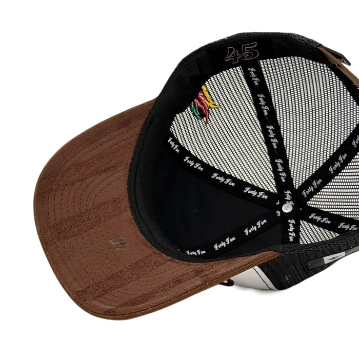 Forty Five "Guanajuato" Cap- Brown/ White