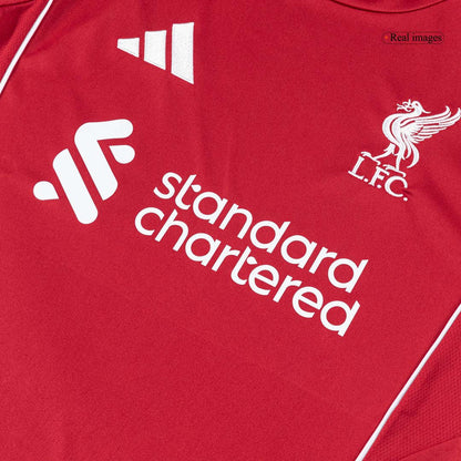 GAKPO #18 Liverpool Home Soccer Jersey 2025/26