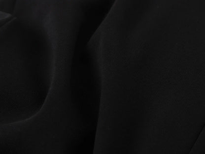 500 GSM BOXY CROPPED 'BLACK' HOODIE