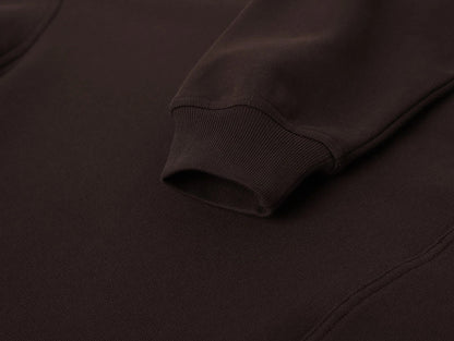 480 GSM TERRY LOOSE FIT 'COFFEE' HOODIE