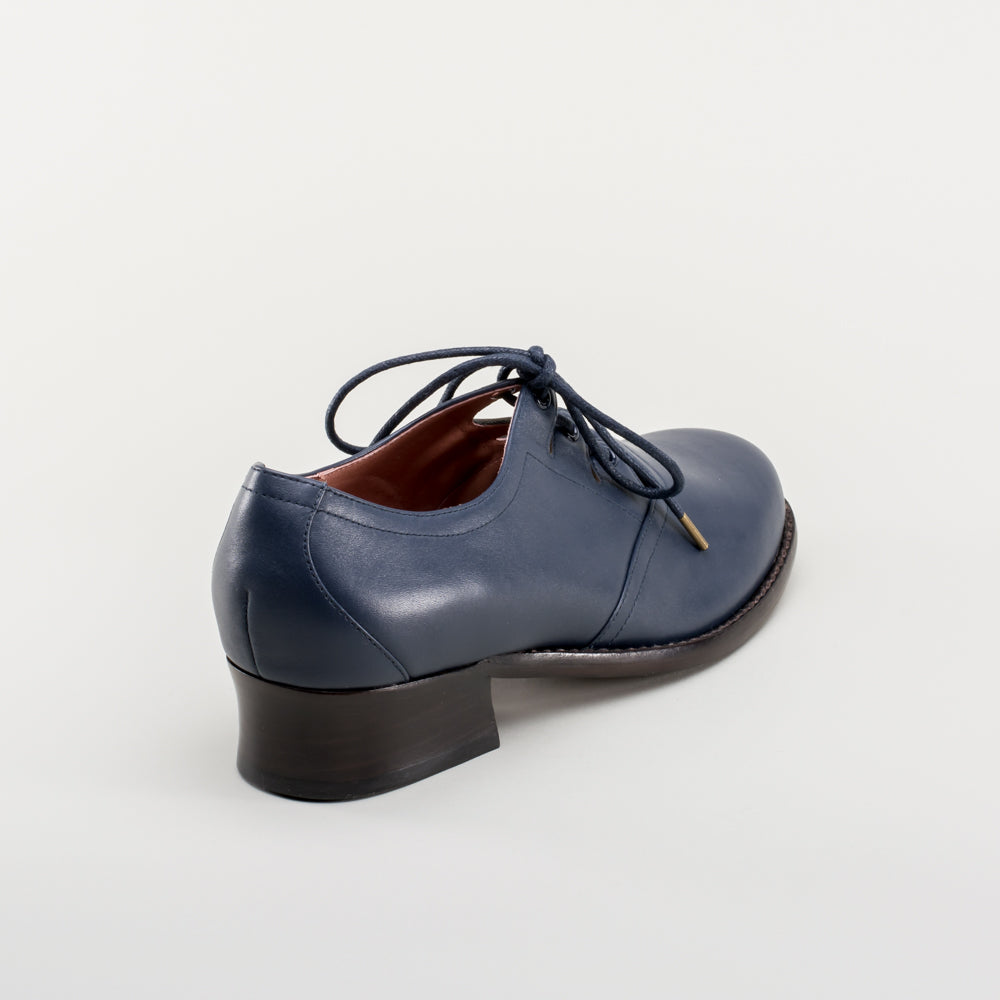 Ghillie Vintage Lace-Up Shoes (Navy)