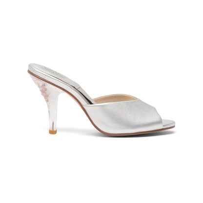 Grace Vintage Mules (Silver)