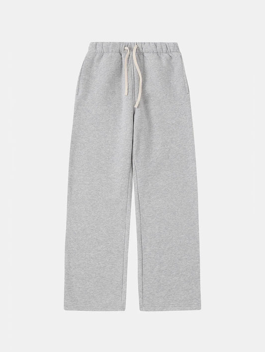 360 GSM NORMAL FIT STRAIGHT 'FLOWER' PANTS