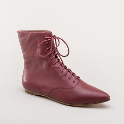 Hartfield Regency Leather Boots (Oxblood)
