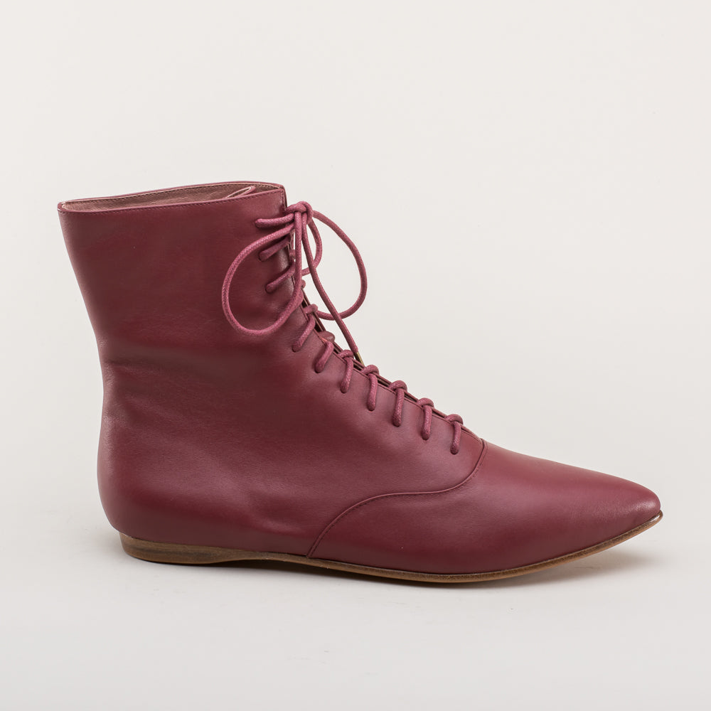 Hartfield Regency Leather Boots (Oxblood)