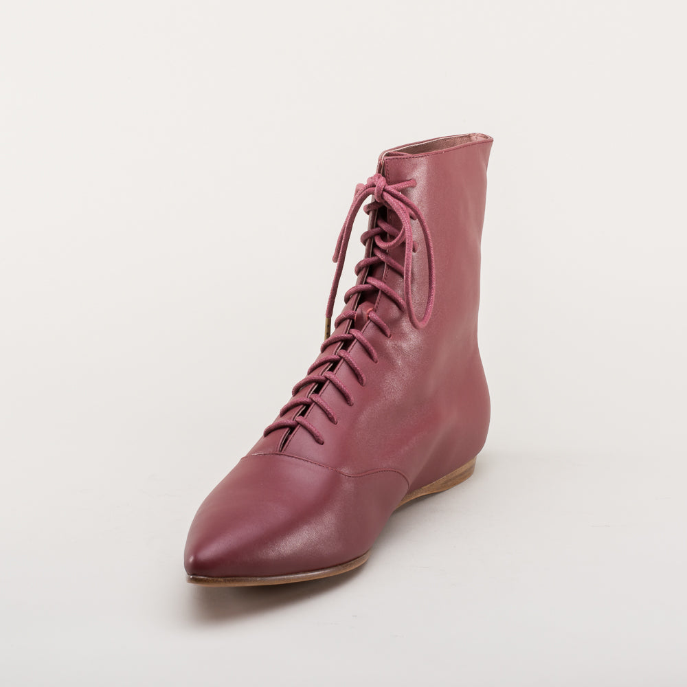 Hartfield Regency Leather Boots (Oxblood)