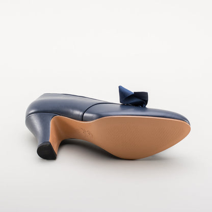 Hazel Women's Vintage Pumps (Navy)
