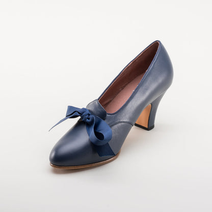 Hazel Women's Vintage Pumps (Navy)