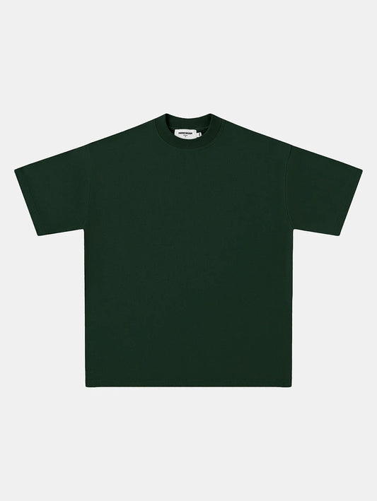 320 GSM LOOSE FIT 'DARK GREEN' T-SHIRT
