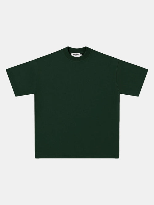 280 GSM LOOSE FIT 'DARK GREEN' T-SHIRT