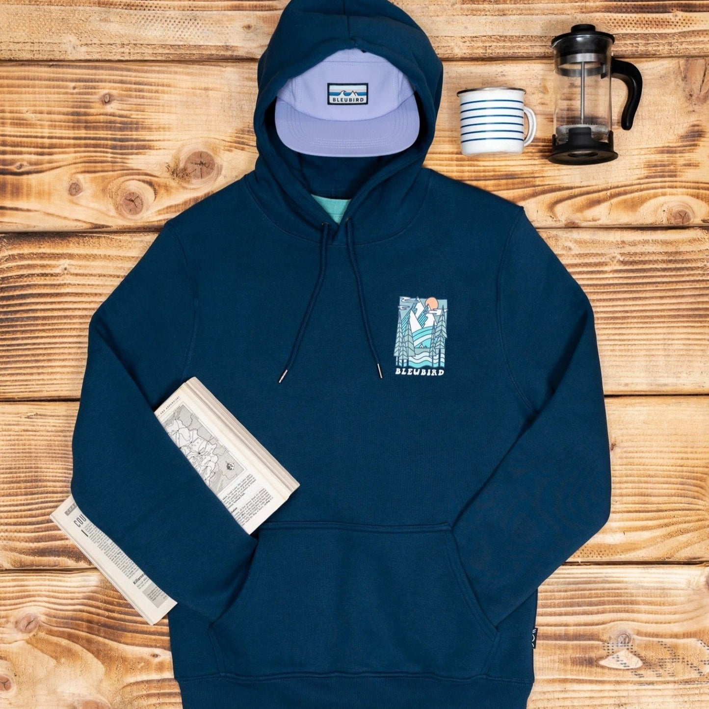 Bleubird Trailhead Hood Hoodie