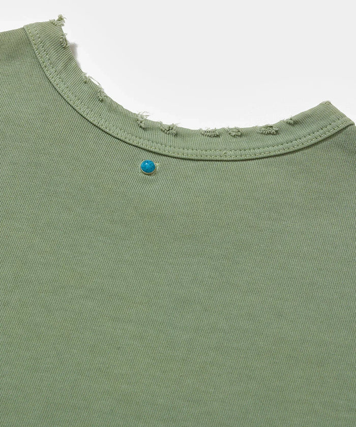 I Obey Fitted Tee - Light olive - Four Street