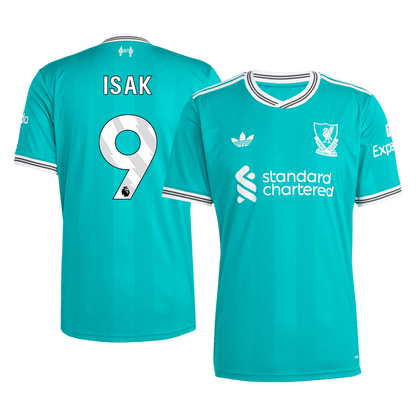 ISAK #9 Liverpool Third Away Soccer Jersey 2025/26