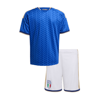 Italy Home Kids Soccer Jerseys Kit 2025/26
