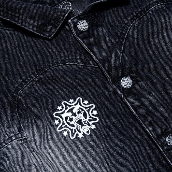 JACKET SUFGLO JEANS DENIM BROWN - Four Street
