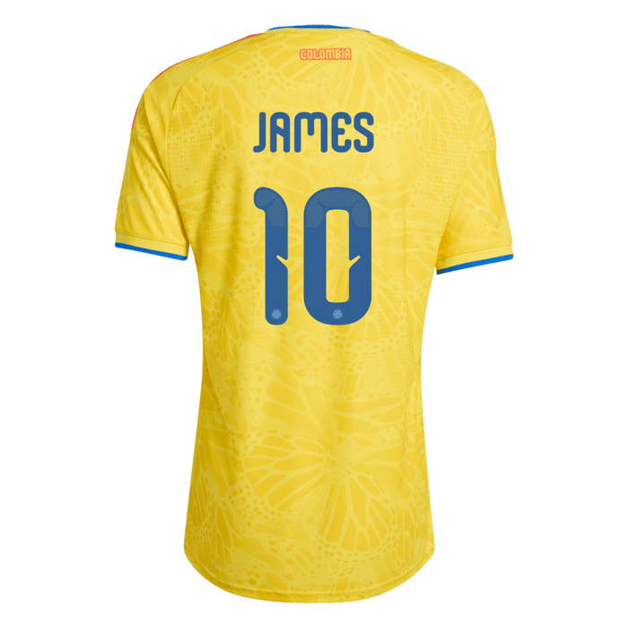 JAMES #10 Colombia Home Player Version Jersey World Cup 2026