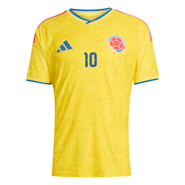 JAMES #10 Colombia Home Player Version Jersey World Cup 2026
