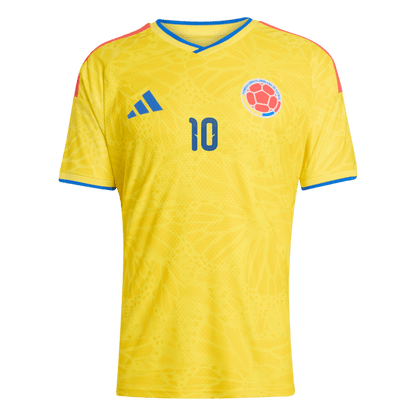 JAMES #10 Colombia Home Player Version Jersey World Cup 2026