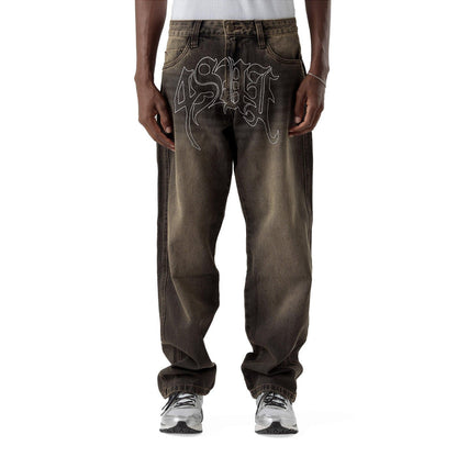 JEANS 4SUF DENIM BROWN - Four Street