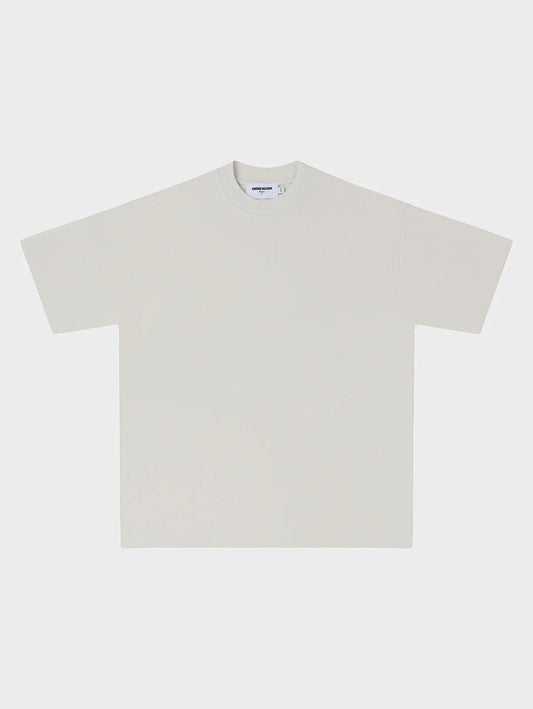 320 GSM LOOSE FIT 'SILVER WHITE' T-SHIRT