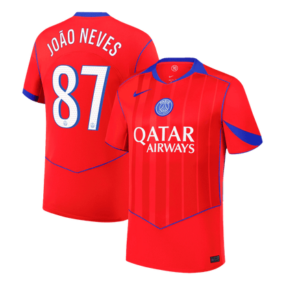 JO?O NEVES #87 PSG Third Away Soccer Jersey 2025/26