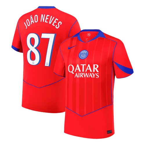 JO?O NEVES #87 PSG Third Away Soccer Jersey 2025/26