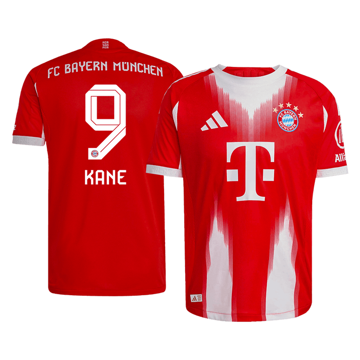 KANE #9 Bayern Munich Home Authentic Soccer Jersey 2025/26