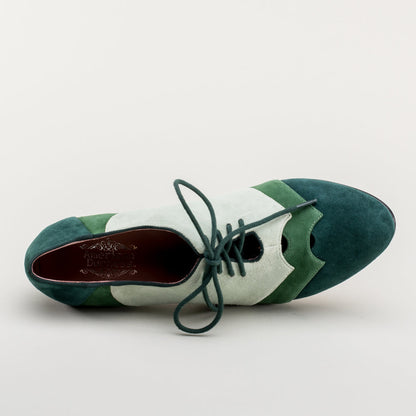 Karolina Retro Oxfords (Green)