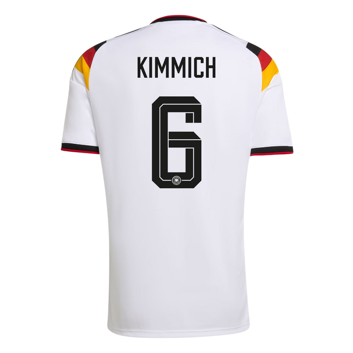 KIMMICH #6 Germany Home Soccer Jersey World Cup 2026