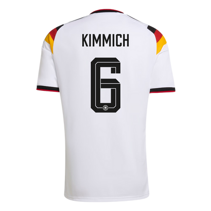 KIMMICH #6 Germany Home Soccer Jersey World Cup 2026