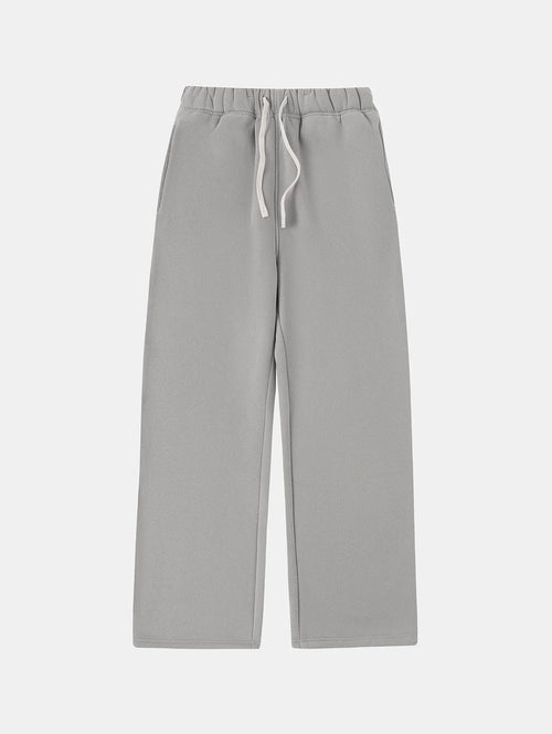 360 GSM NORMAL FIT STRAIGHT 'SILVER GRAY' PANTS